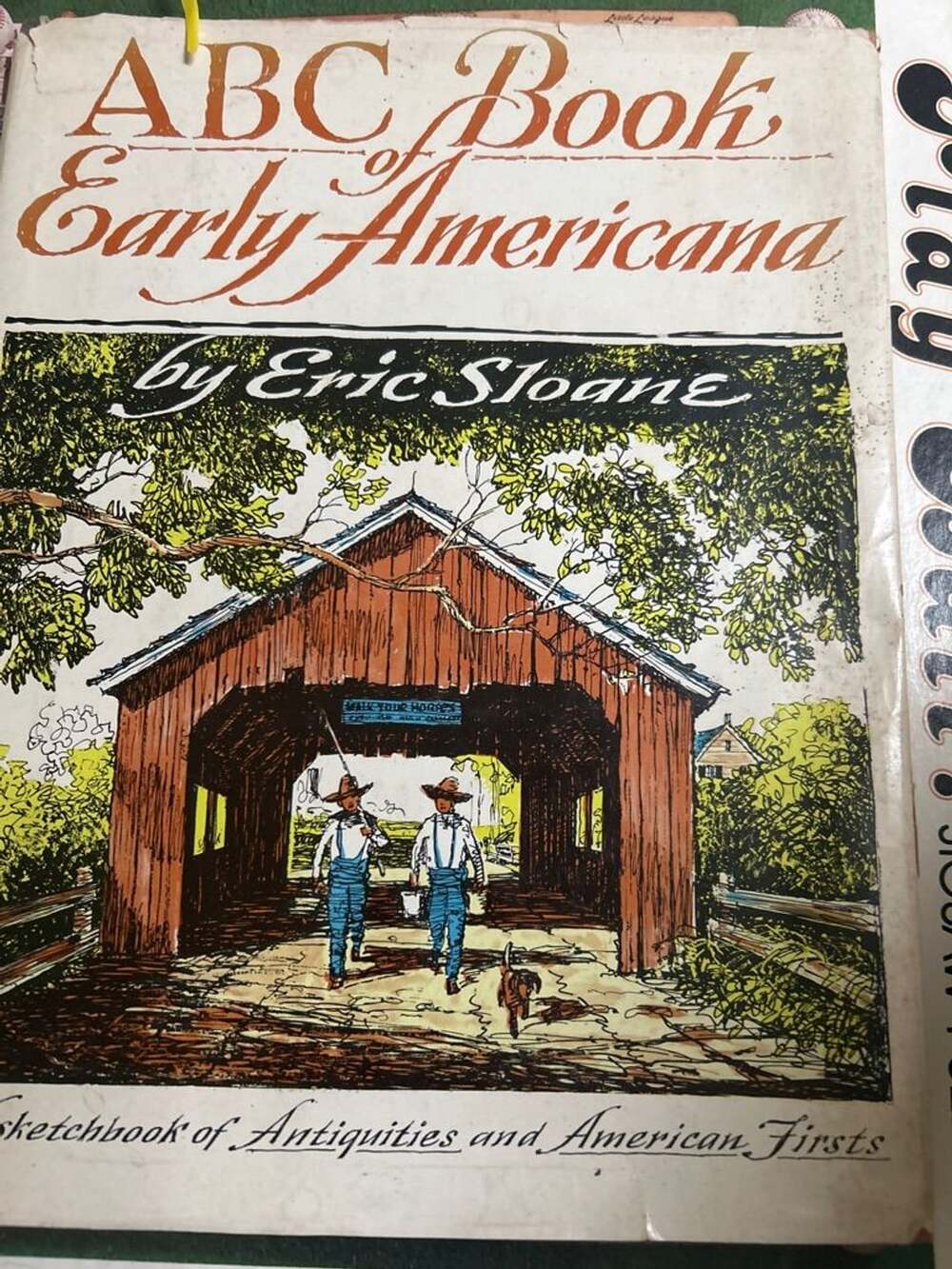 ABC Book of Early Americana by Eric Sloane Hardcover Book